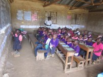 Dorcas leading her class